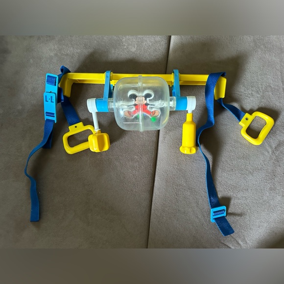 Vintage Disney Mickey Mouse Busy Gym Baby Crib Toy With Original Box - Picture 2 of 3